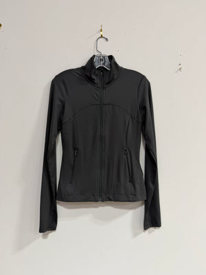 H&M Move dark charcoal full-zip activewear jacket women's sz S