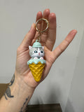 Mofusand x MINISO Ice Cream Series 3D Pendant (Green)