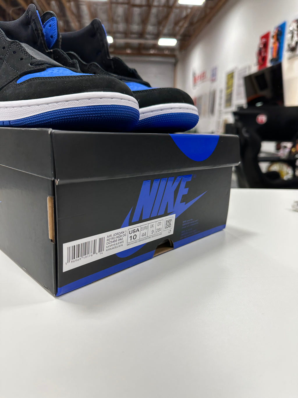 Jordan 1 Retro High OG Royal Reimagined Sz 10
