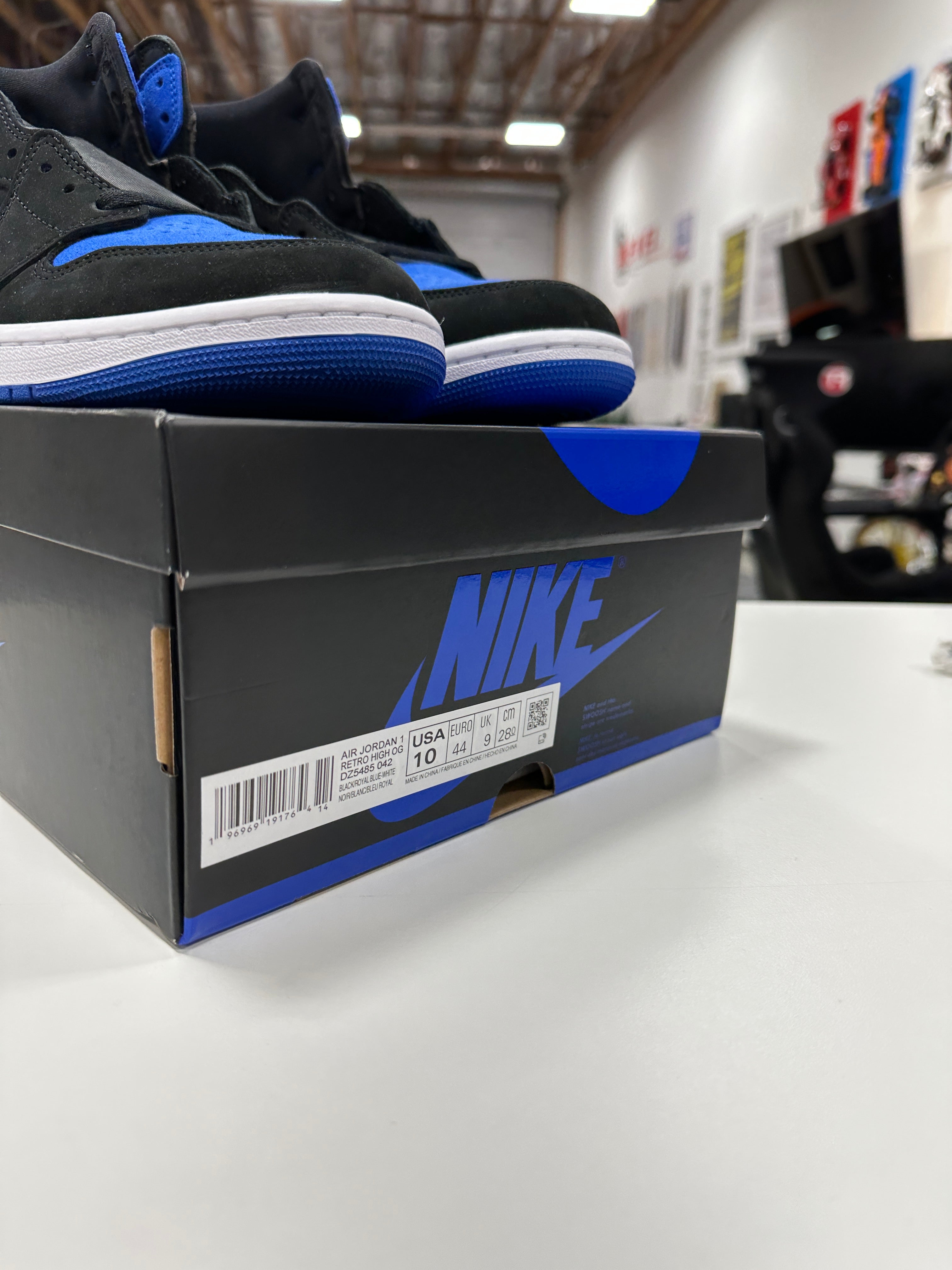Jordan 1 Retro High OG Royal Reimagined Sz 10