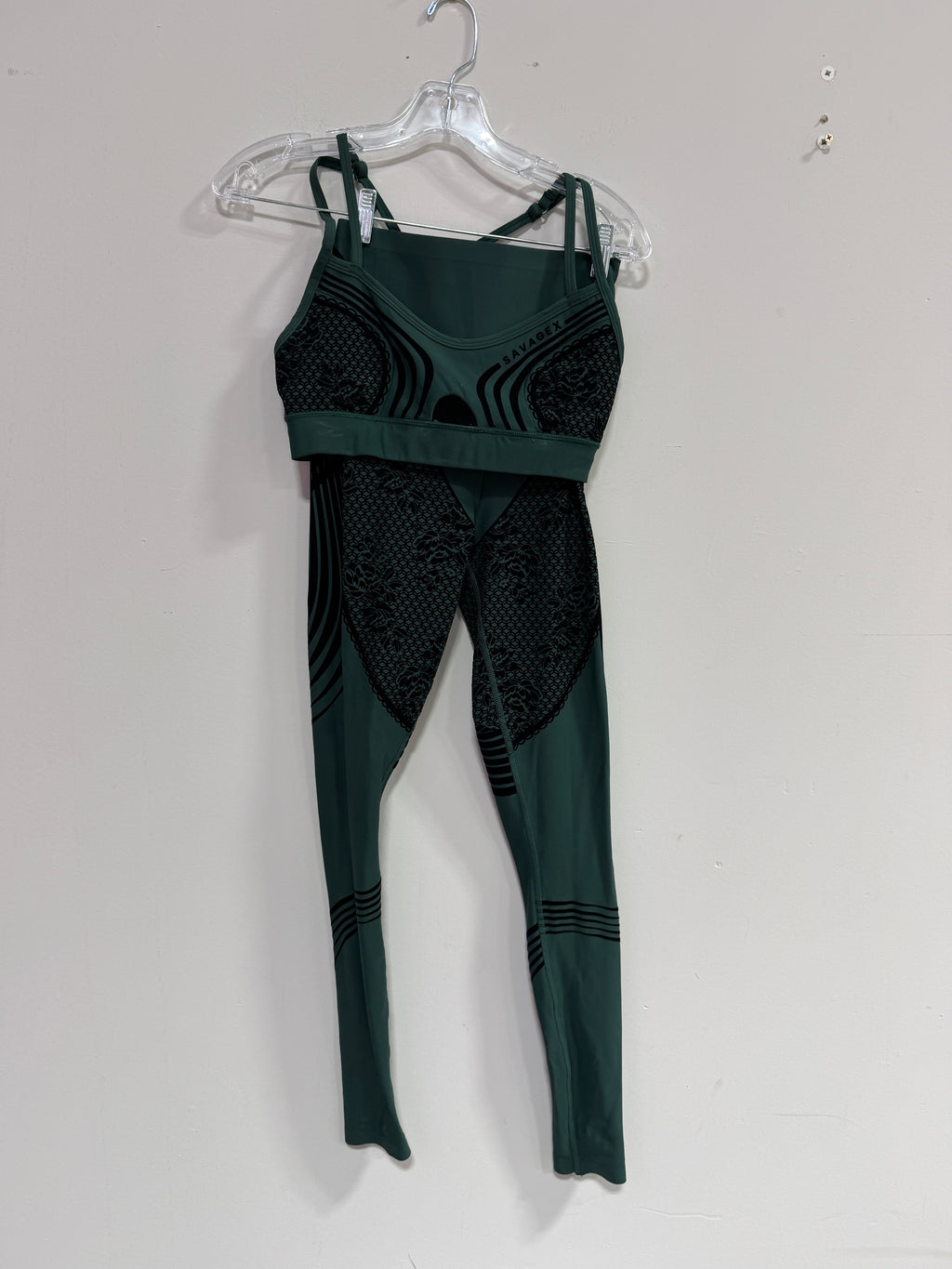 Special FX Activewear Set in botanical green women's sz 8-10
