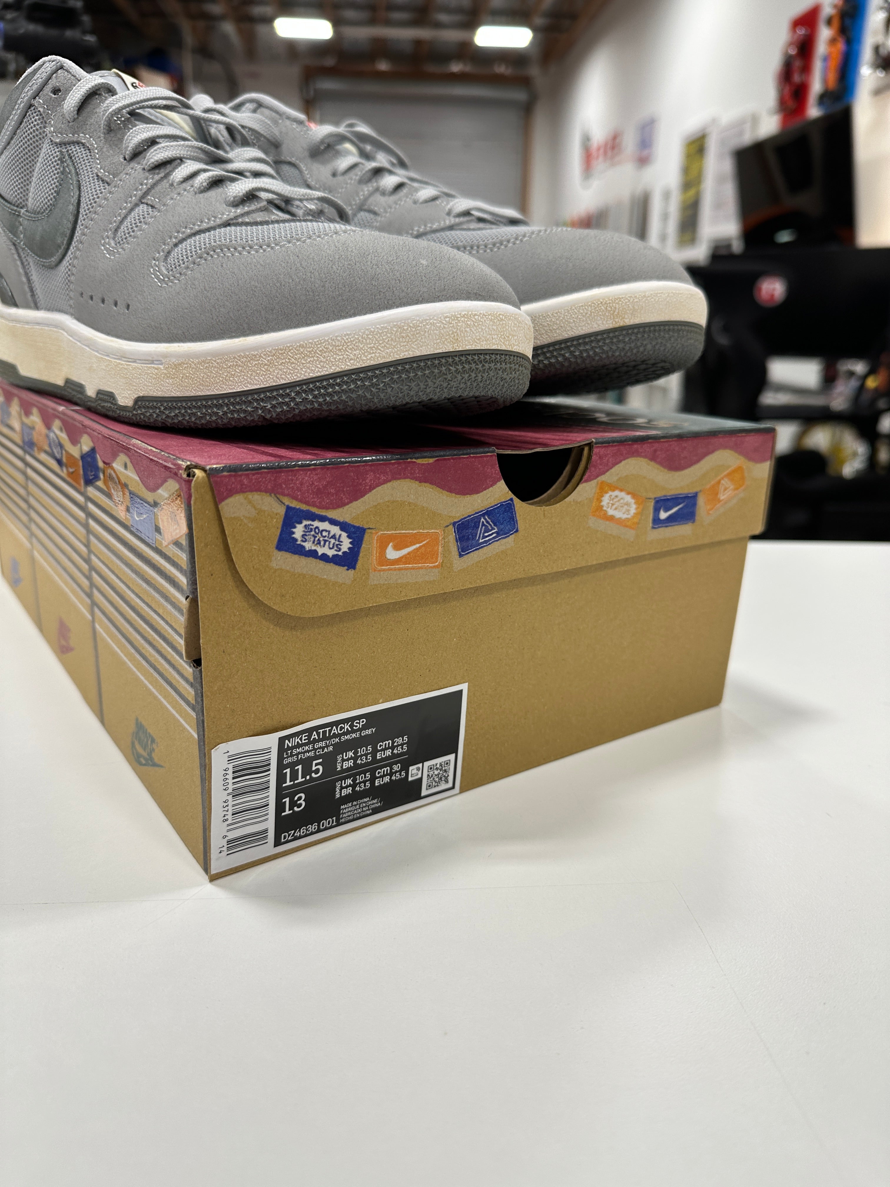 Nike Mac Attack SP Social Status Split Vision Sz 11.5