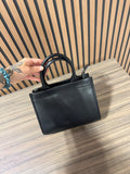 A New Day black faux-leather satchel bag