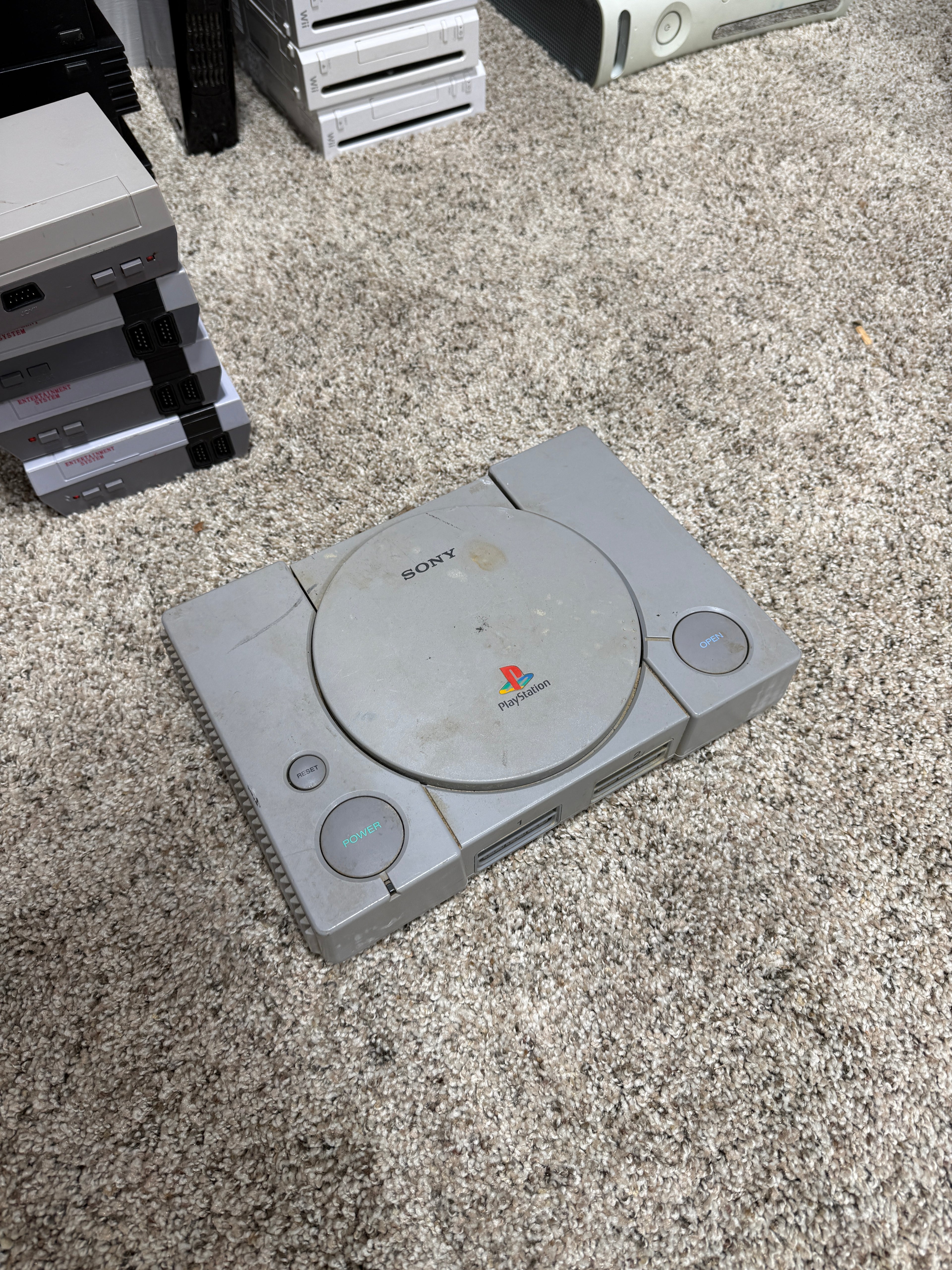 Broken Playstation 2 For Parts