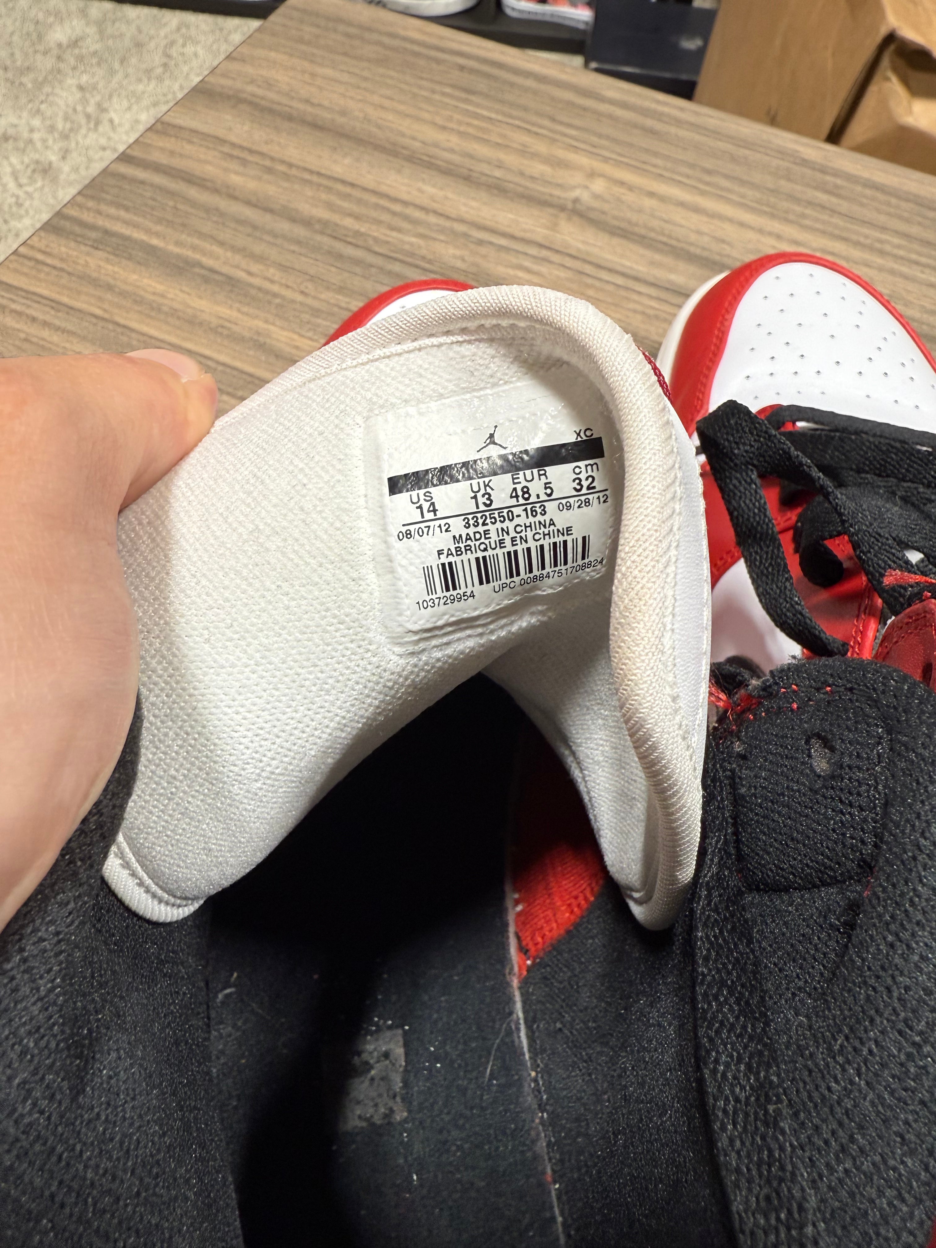 Jordan 1 Chicago 2013 Sz 14 NO BOX