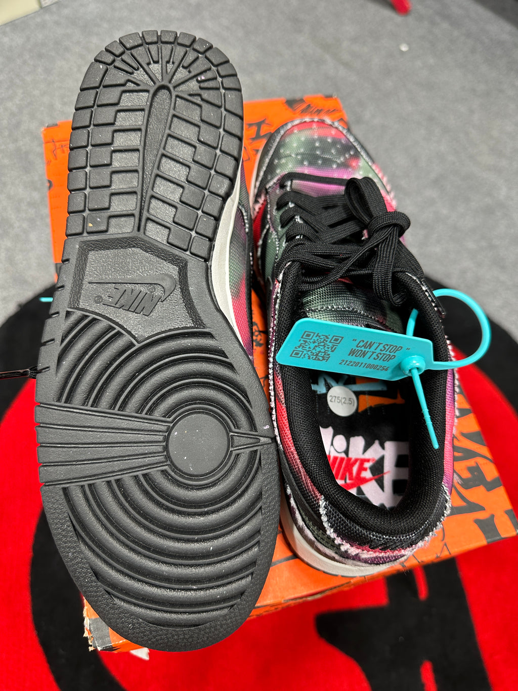 Nike Dunk Low Graffiti Sz 9.5