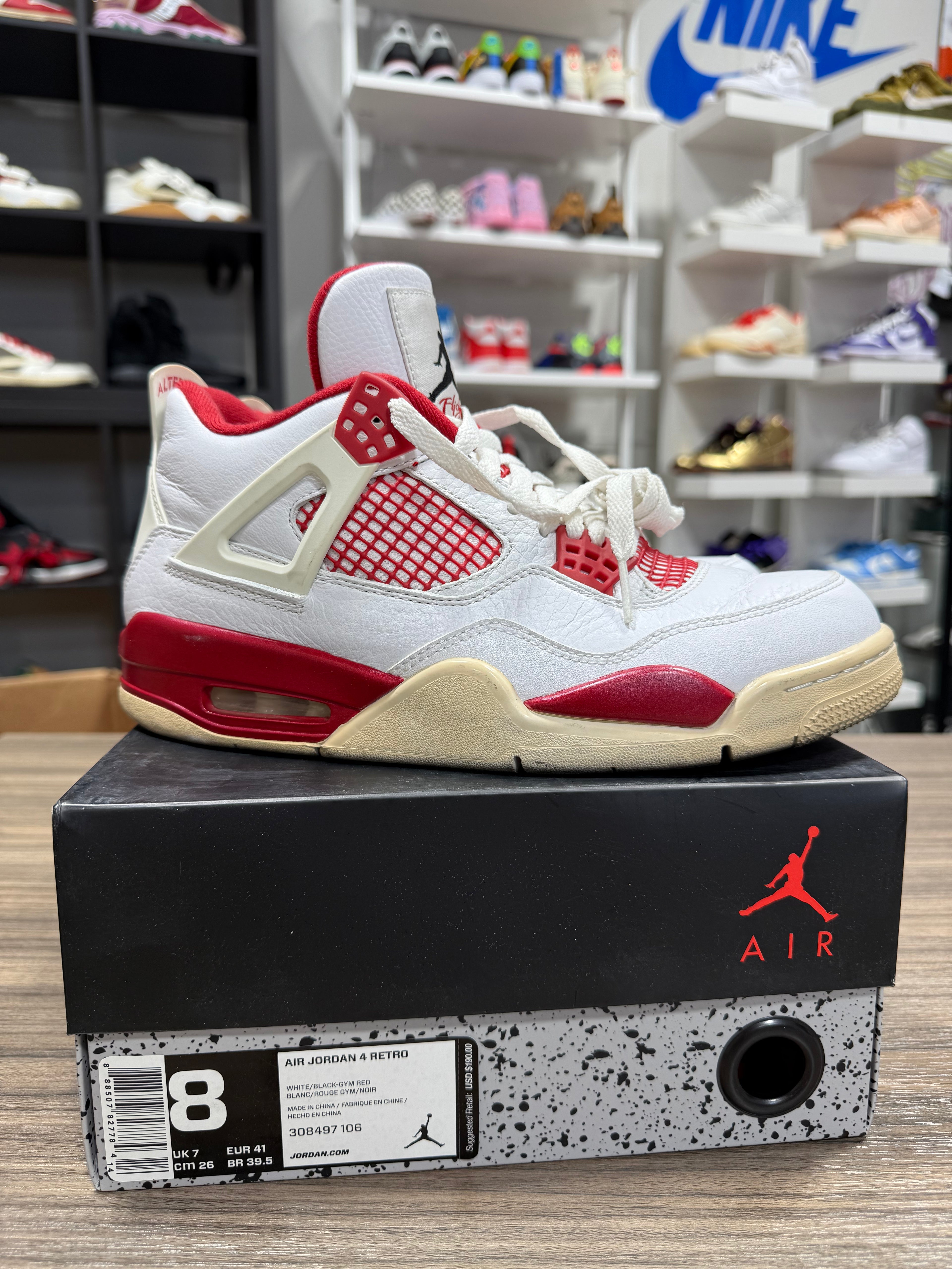 Jordan 4 Alternate 89 Sz 8 NO BOX