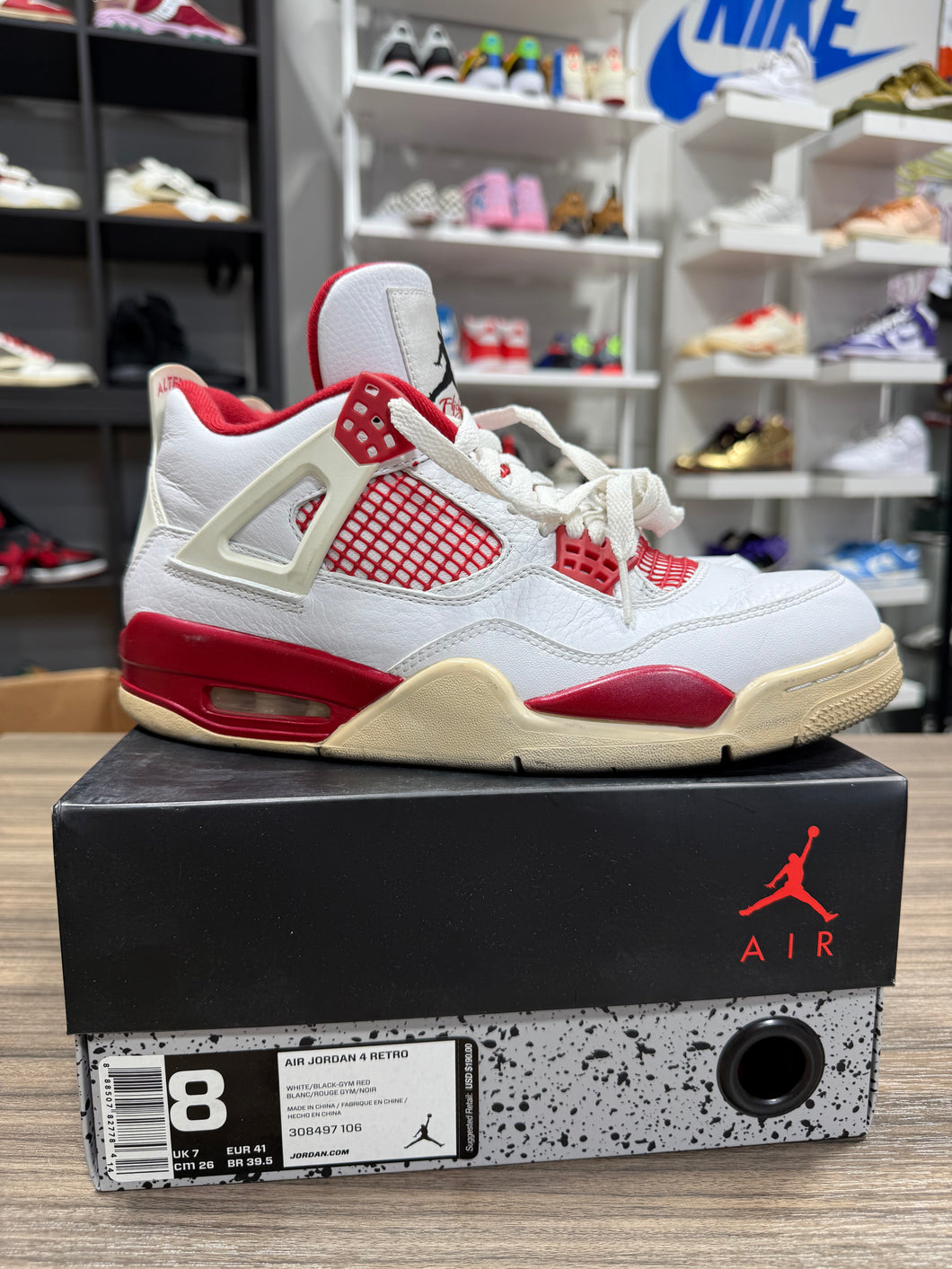 Jordan 4 Alternate 89 Sz 8 NO BOX