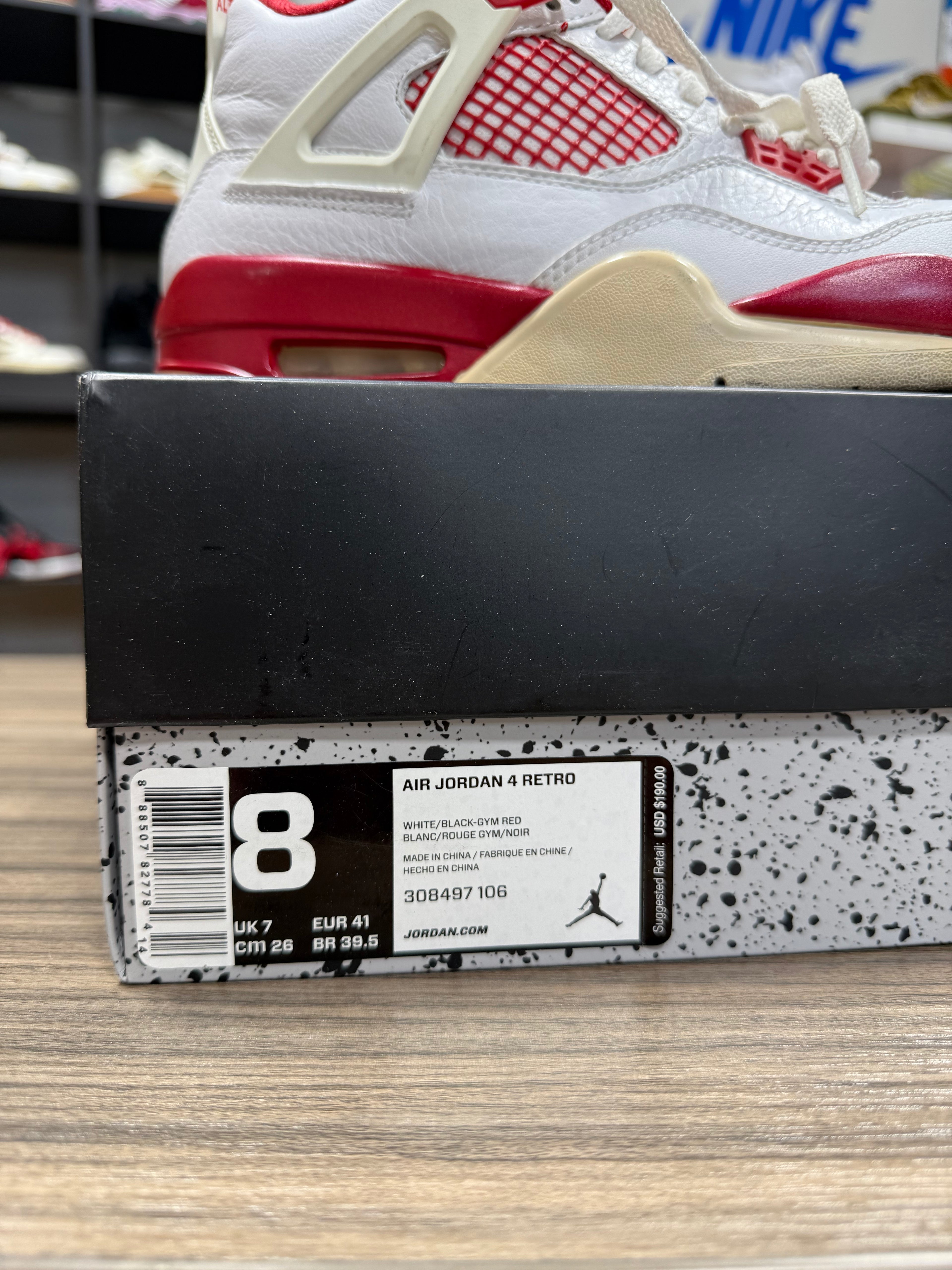 Jordan 4 Alternate 89 Sz 8 NO BOX