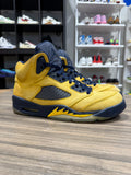 Jordan 5 Michigan Sz 8.5 No Box