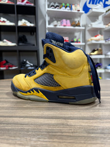 Jordan 5 Michigan Sz 8.5 No Box