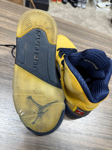 Jordan 5 Michigan Sz 8.5 No Box