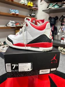 Jordan 3 Fire Red Sz 7.5
