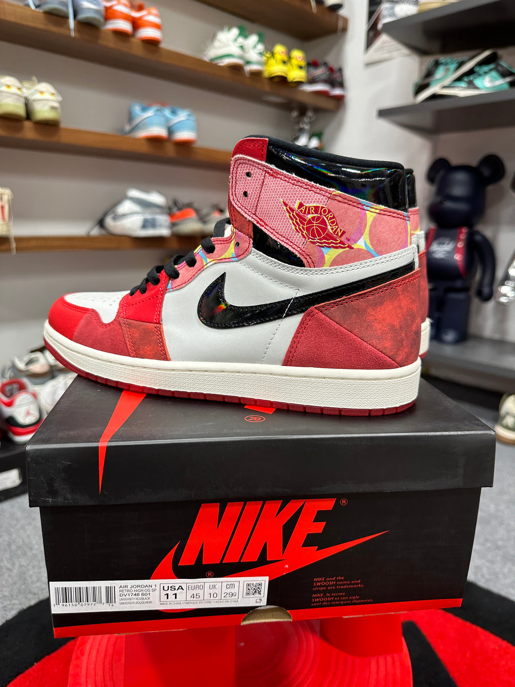 Jordan 1 Spiderman Sz 11