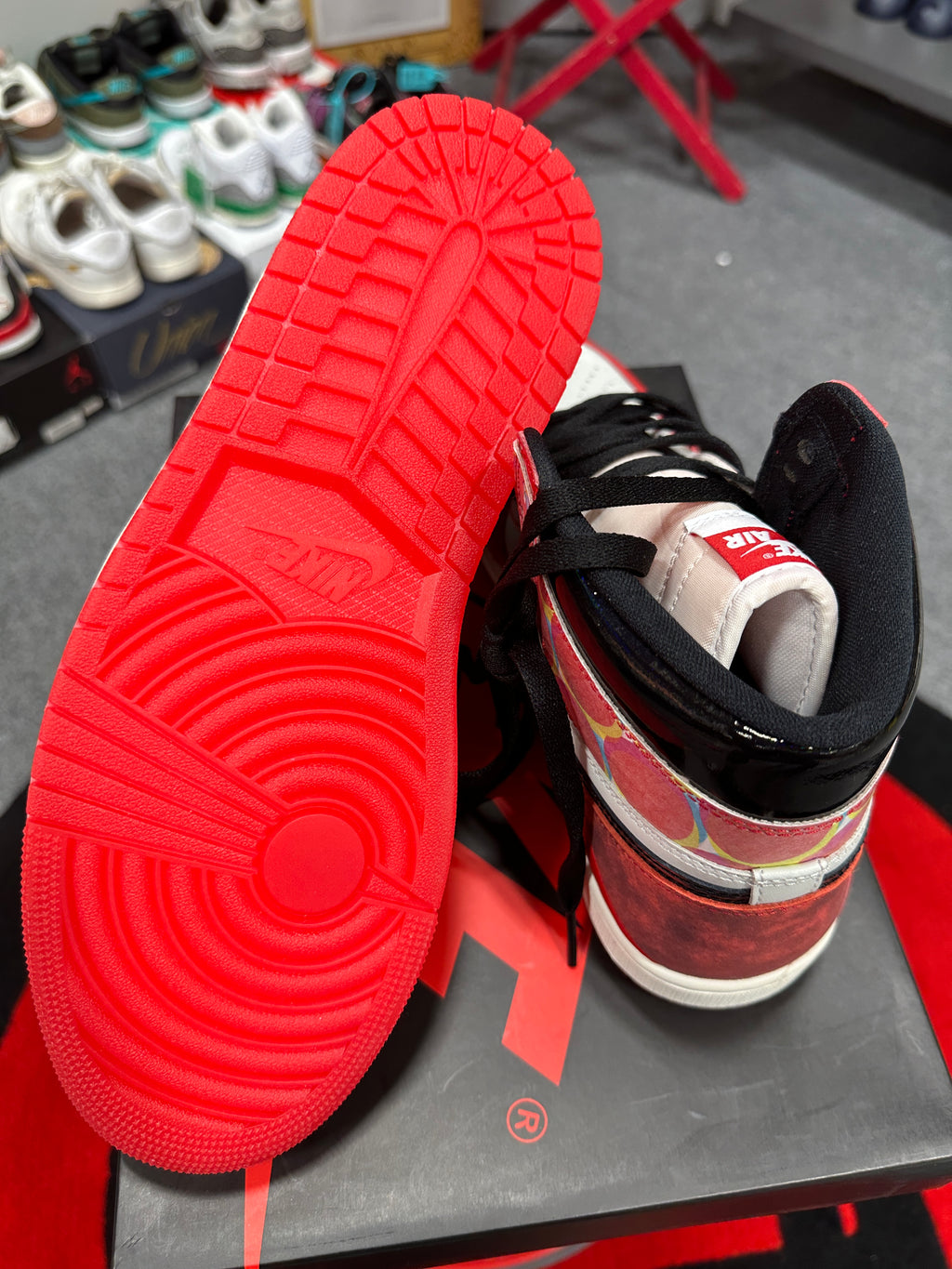 Jordan 1 Spiderman Sz 11