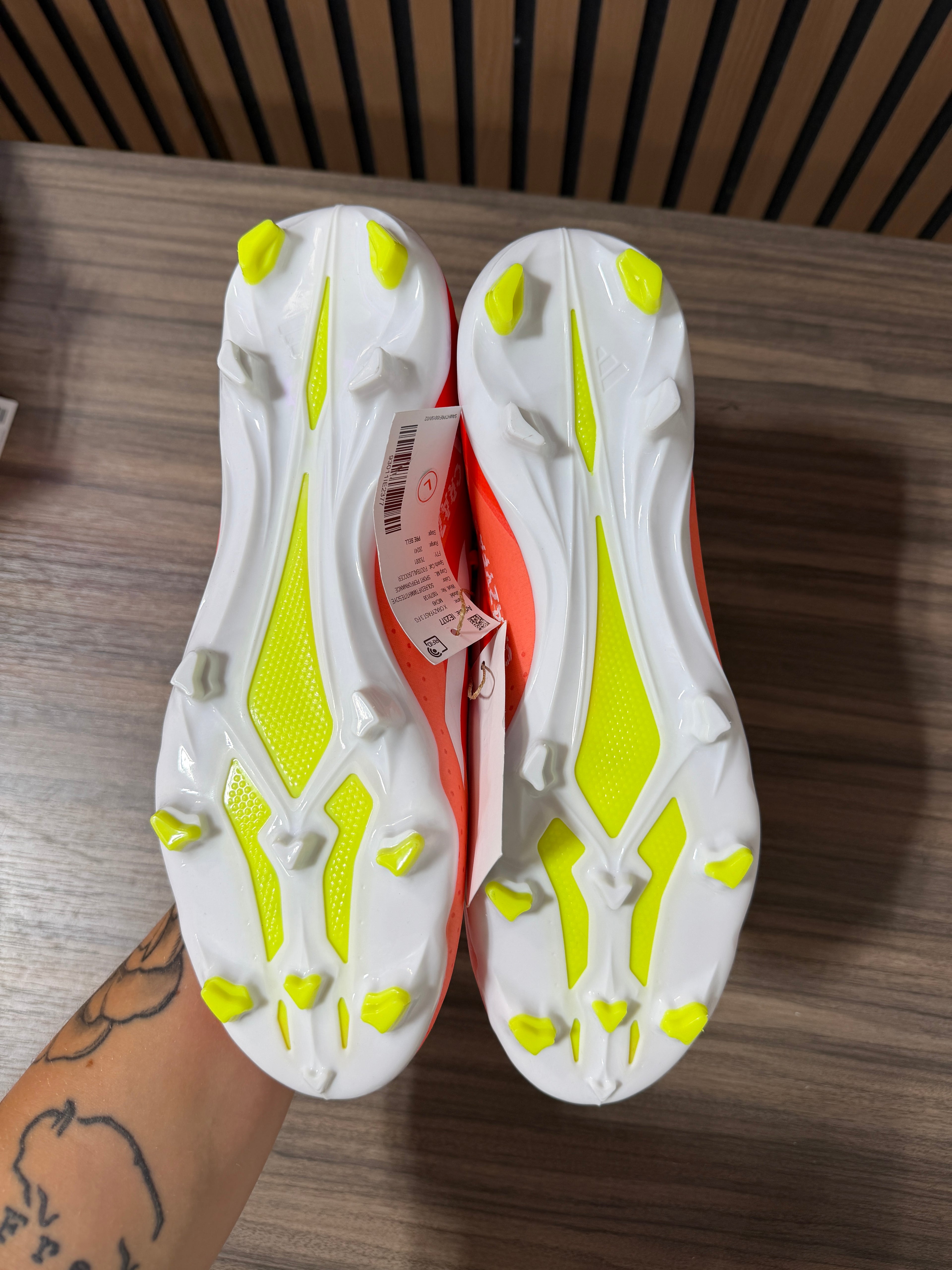Adidas X Crazyfast League FG Soccer Cleats Sz 9