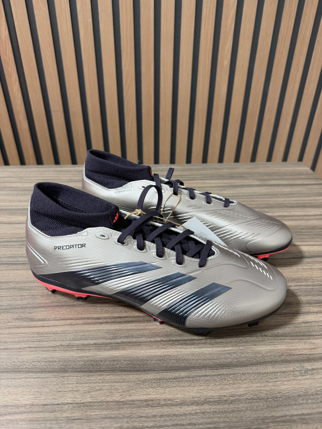 Adidas Predator League Sock Firm Ground Cleats Sz 9