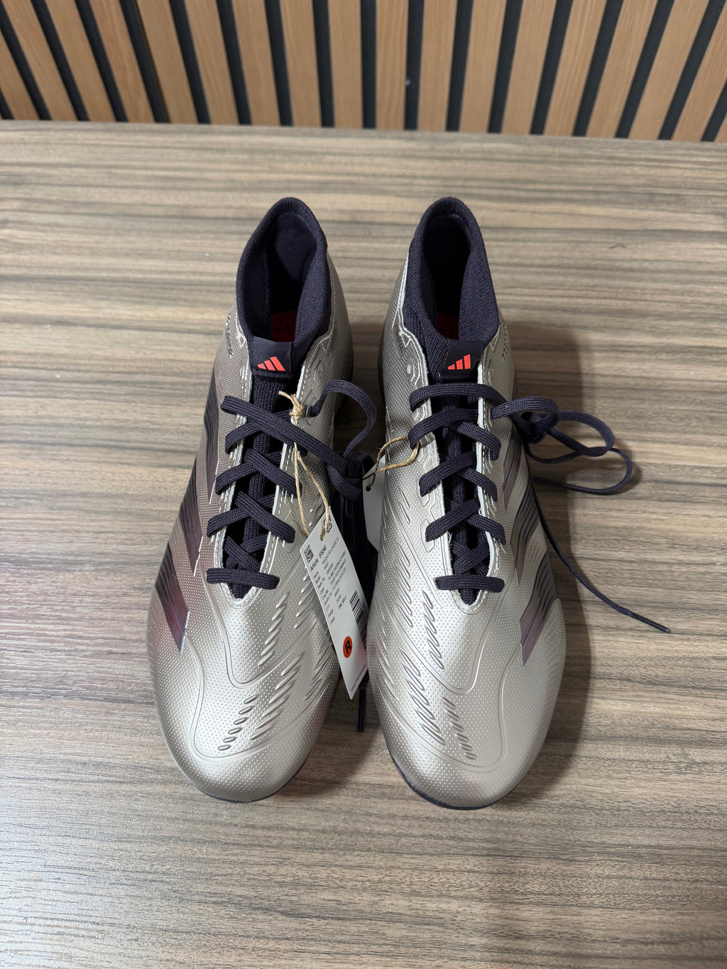 Adidas Predator League Sock Firm Ground Cleats Sz 9