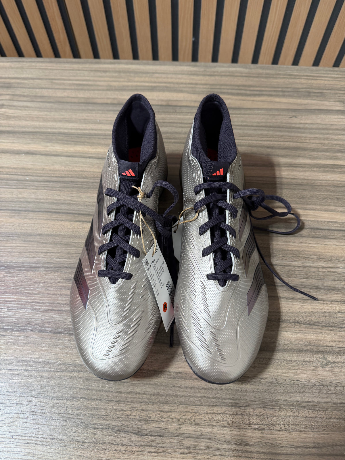 Adidas Predator League Sock Firm Ground Cleats Sz 9