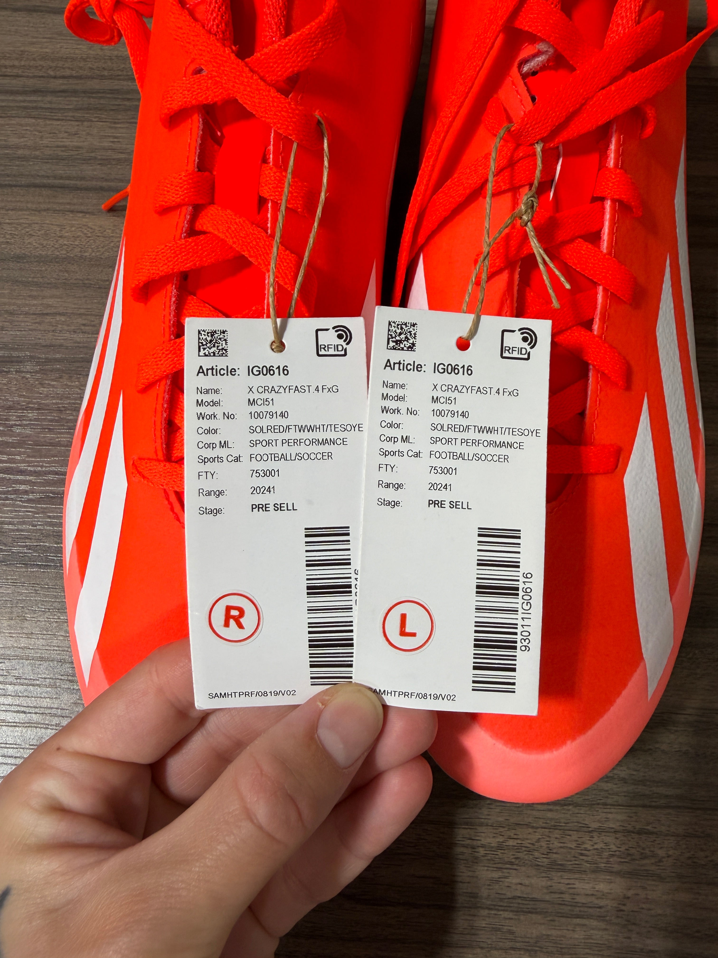 Adidas X Crazyfast Club Soccer Shoes Sz 9
