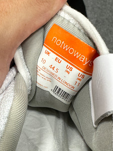 Notwoways Shoes Sz 11 white