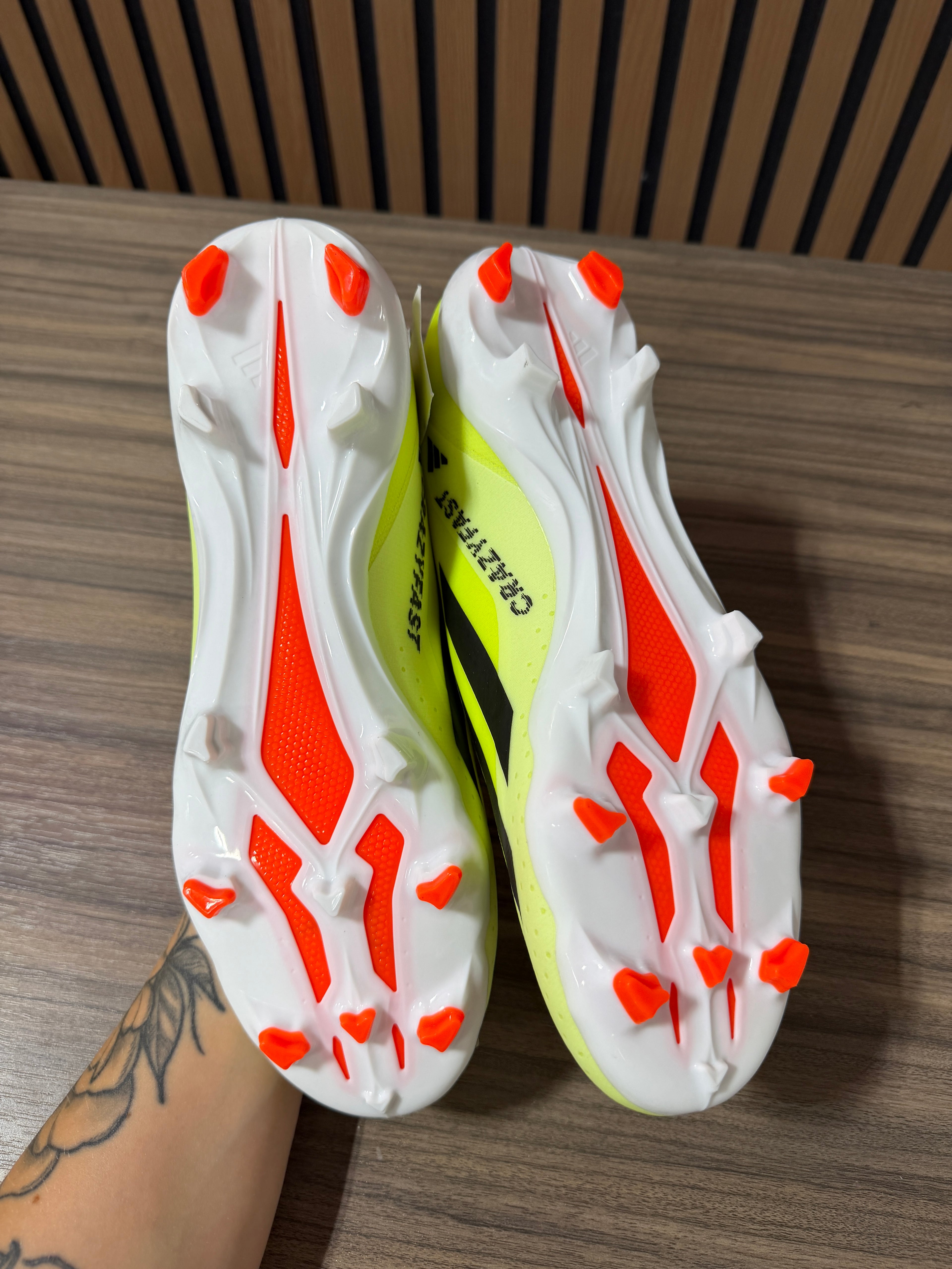 Adidas X Crazyfast League Laceless Firm Ground Boots Sz 9