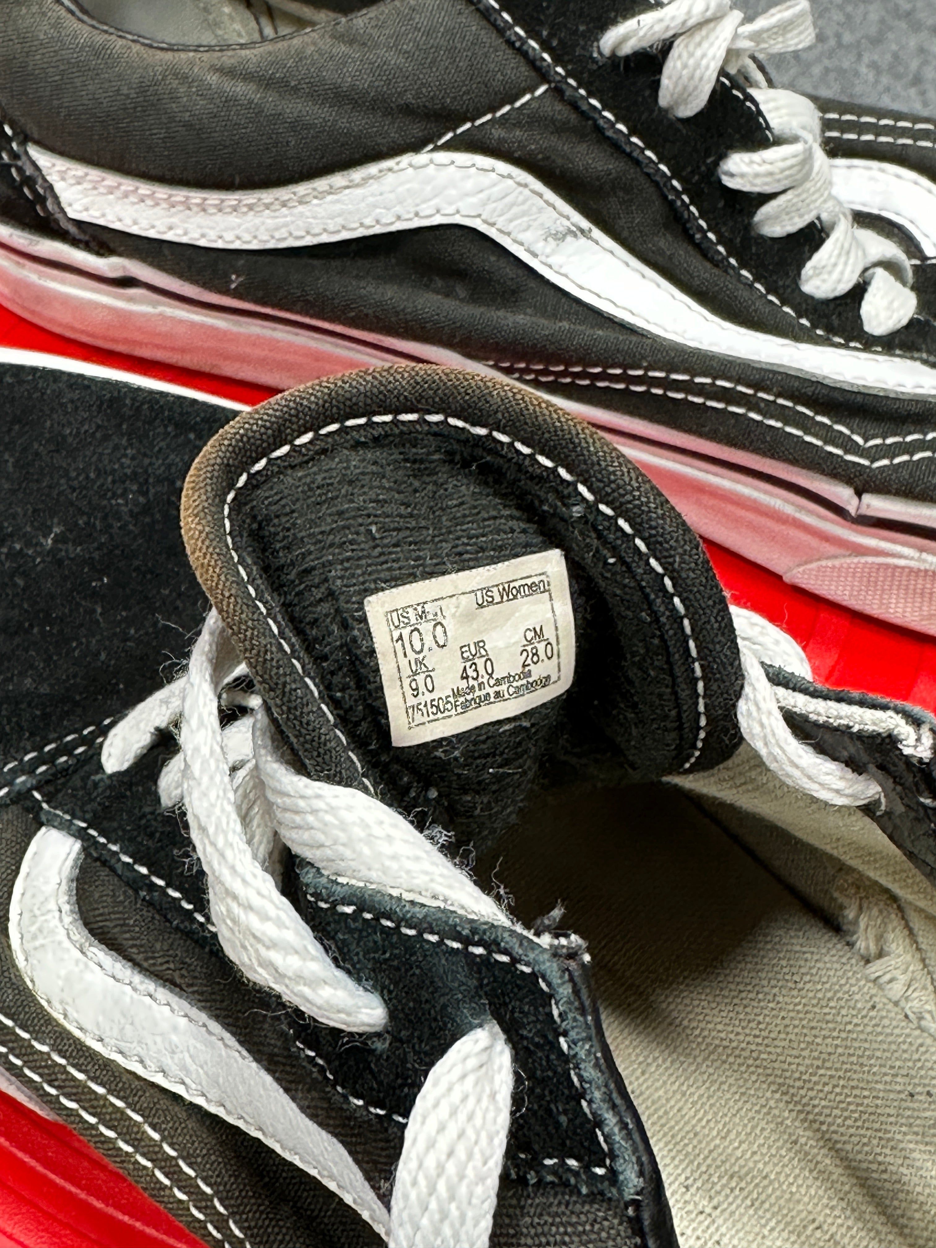 Vans Sneaker Sz 10 No Box