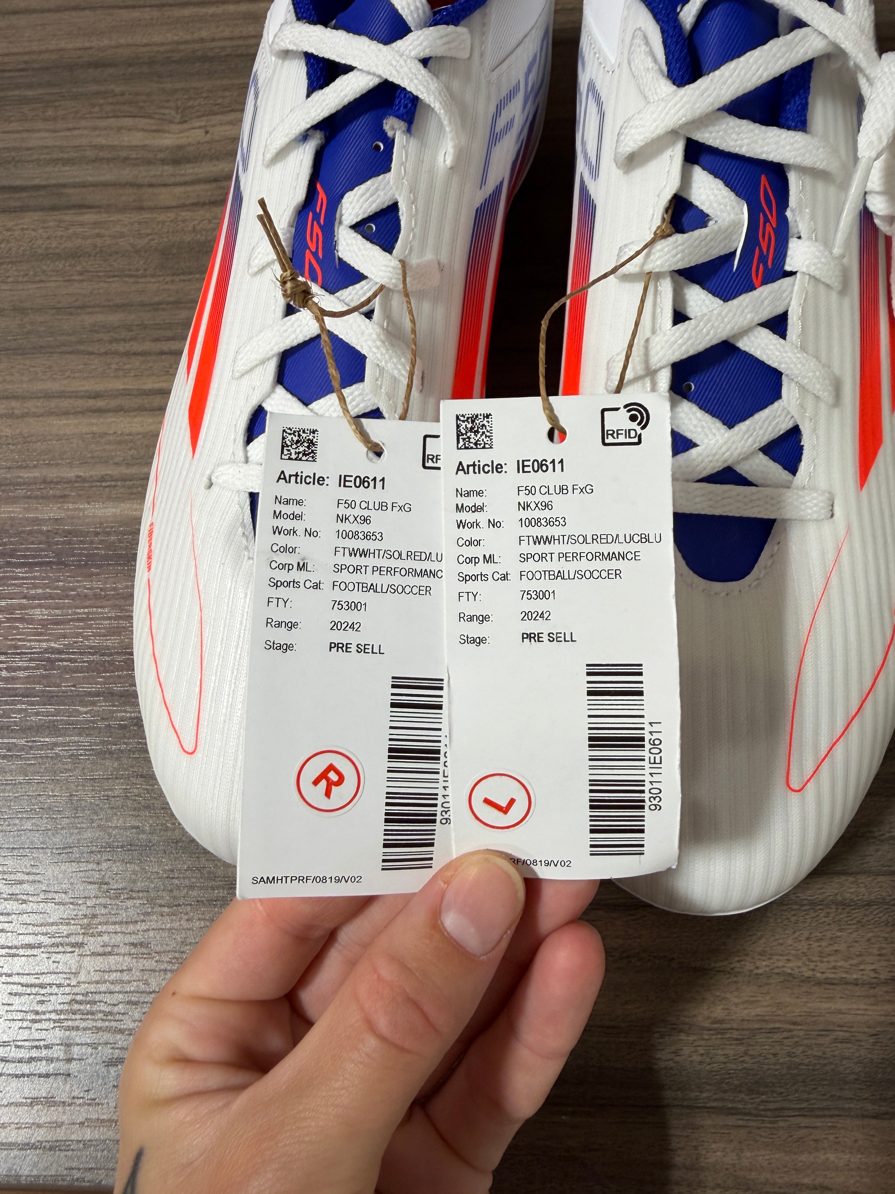 Adidas F50 Club Soccer Cleats Sz 9