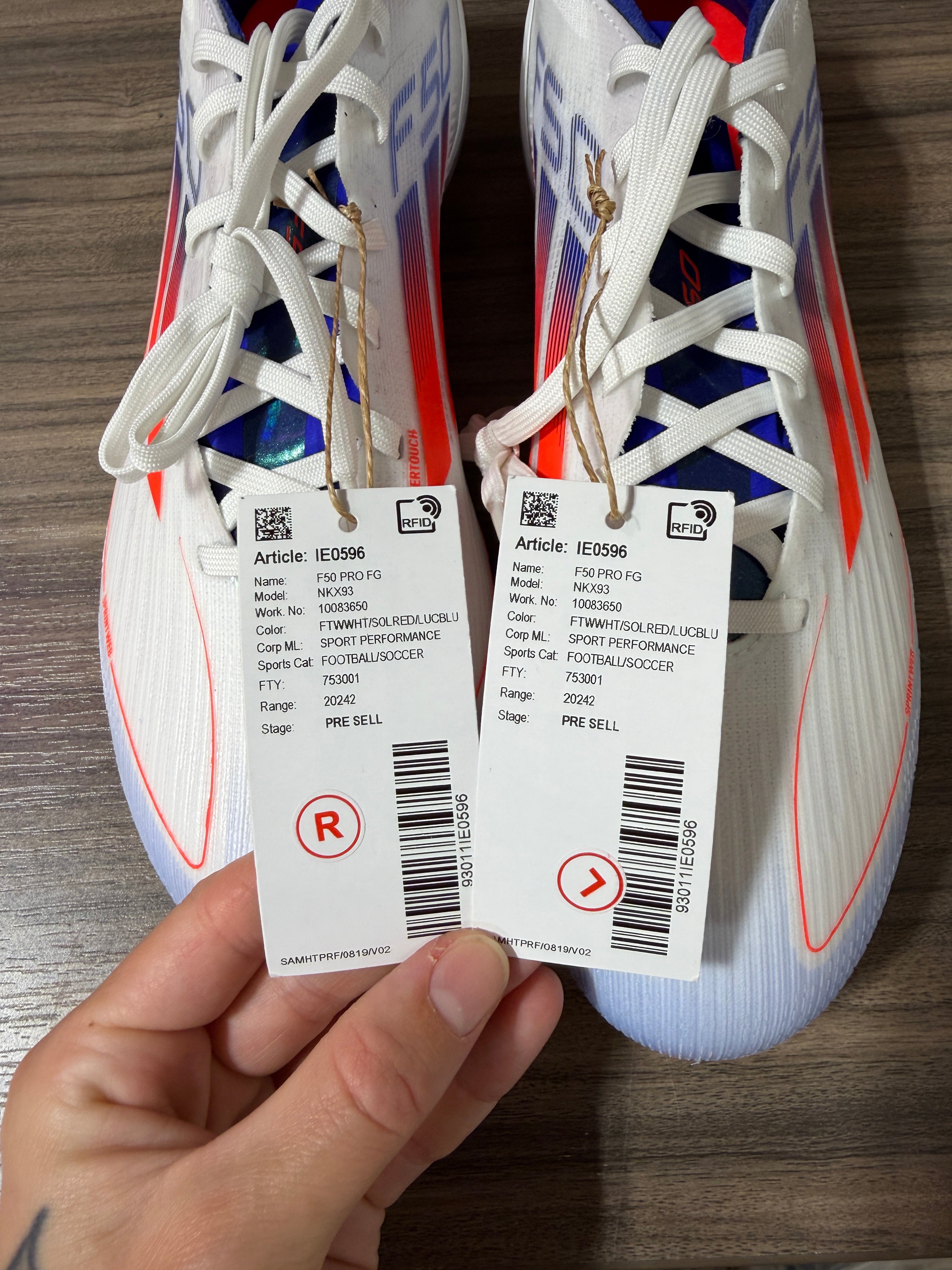 Adidas Adizero F50 Elite FG Sz 9