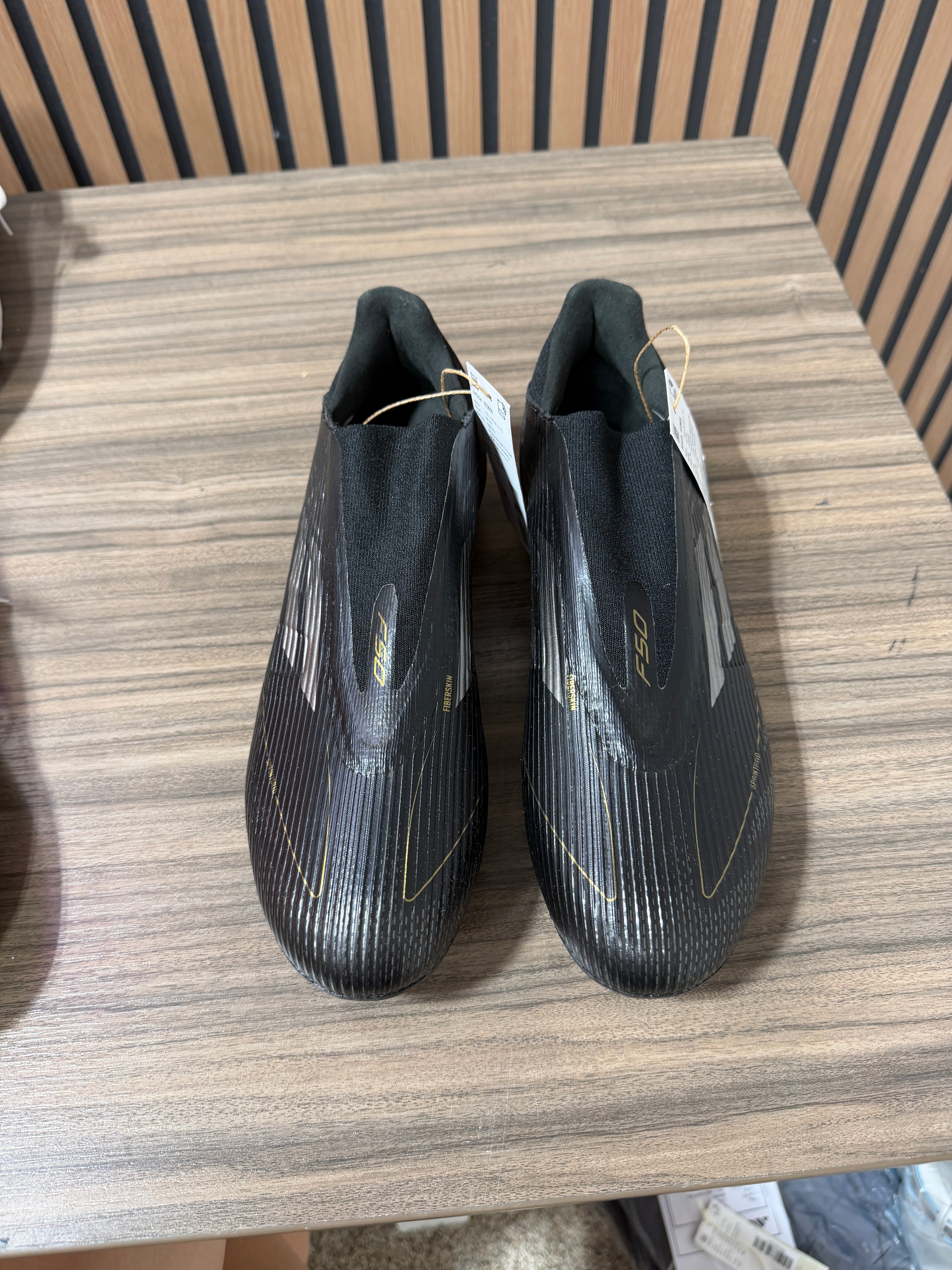 Adidas F50 League Laceless FG/MG Soccer Cleats Sz 9