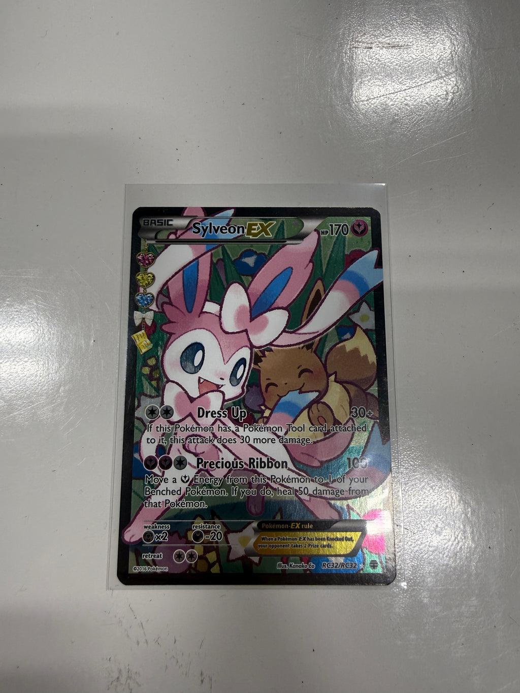 Sylveon EX (Full Art) - Generations: Radiant Collection (GEN)