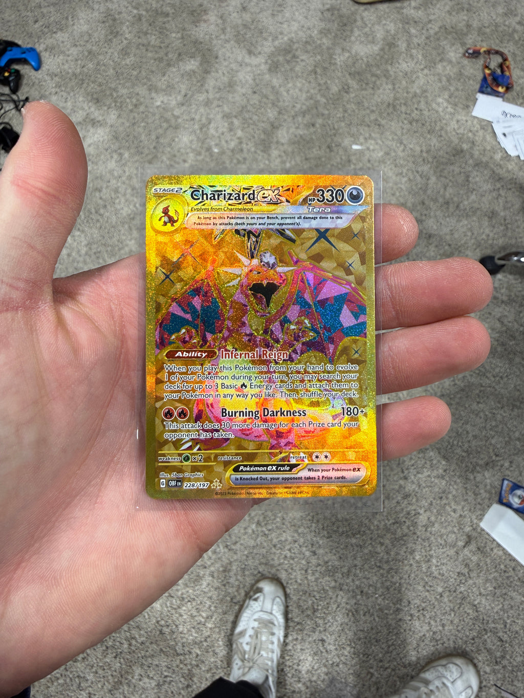 Charizard ex - 228/197 - SV03: Obsidian Flames