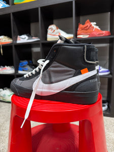 Nike x Off White Blazer High Black Sz 10.5 No Box