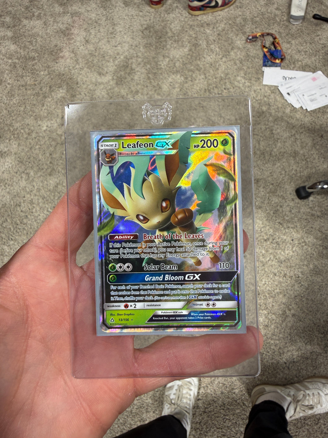 Leafeon GX - SM - Ultra Prism (SM05)