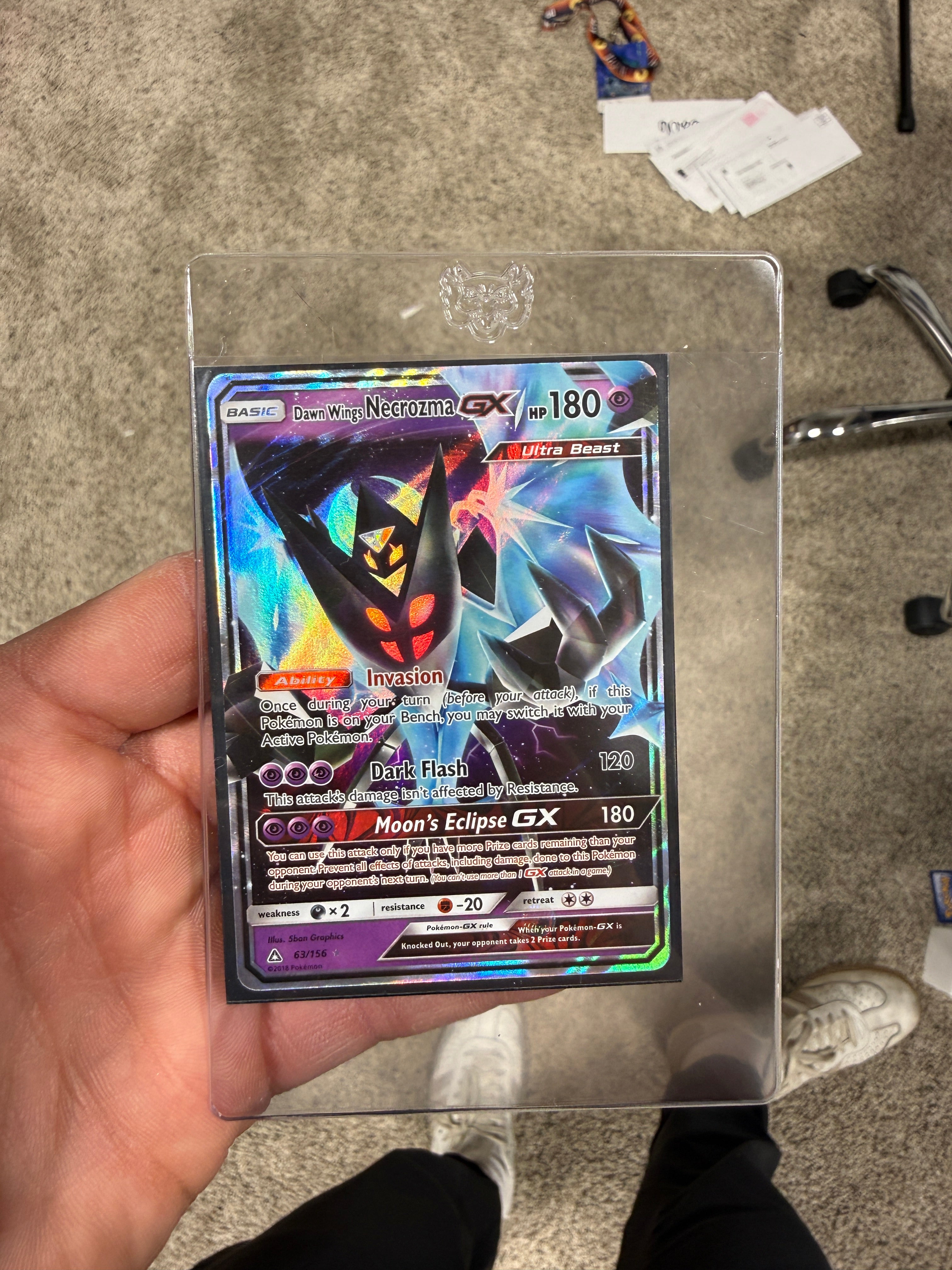 Dawn Wings Necrozma GX - SM - Ultra Prism (SM05)