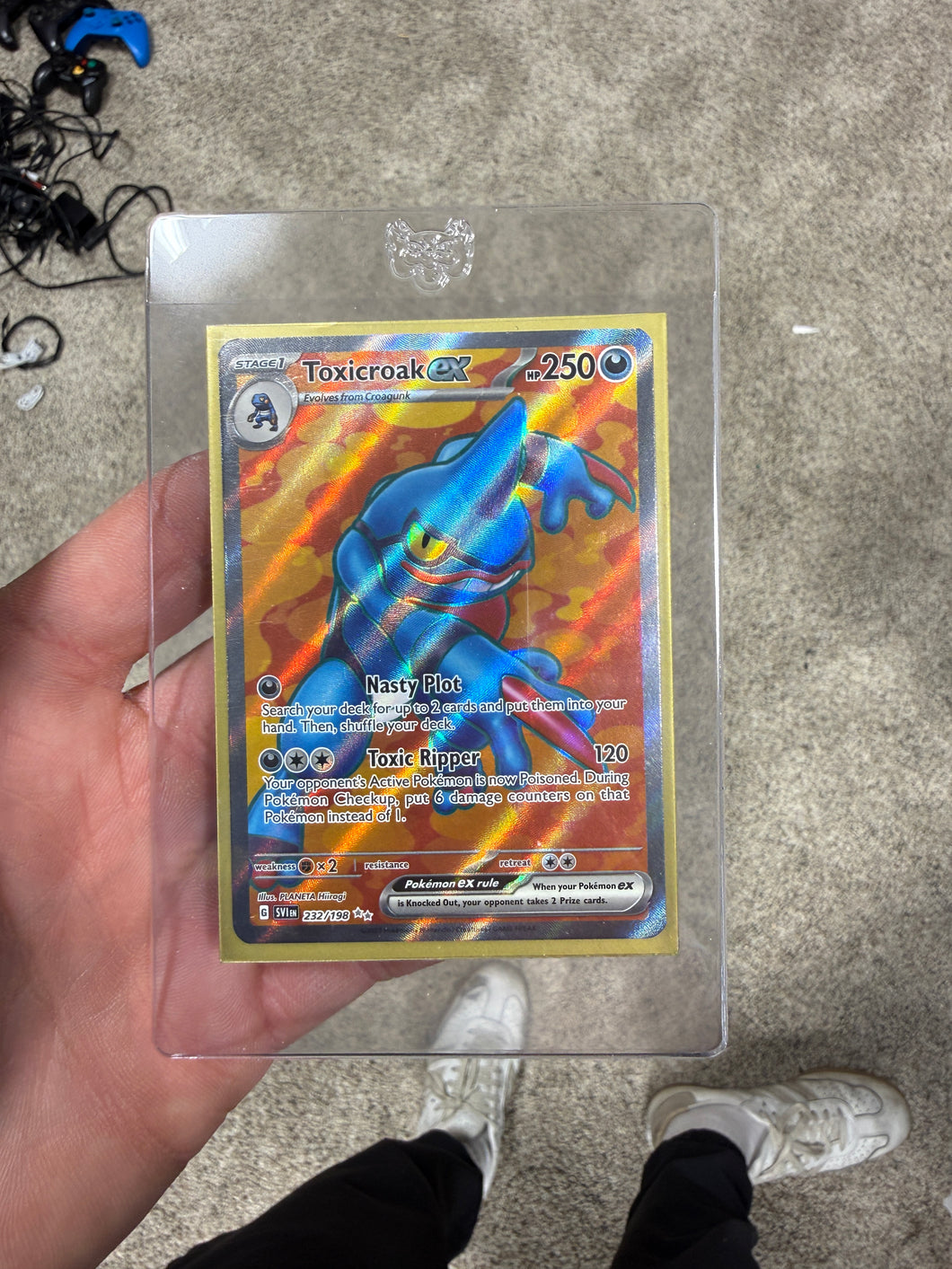 Toxicroak ex - 232/198 - SV01: Scarlet & Violet Base Set (SVI)