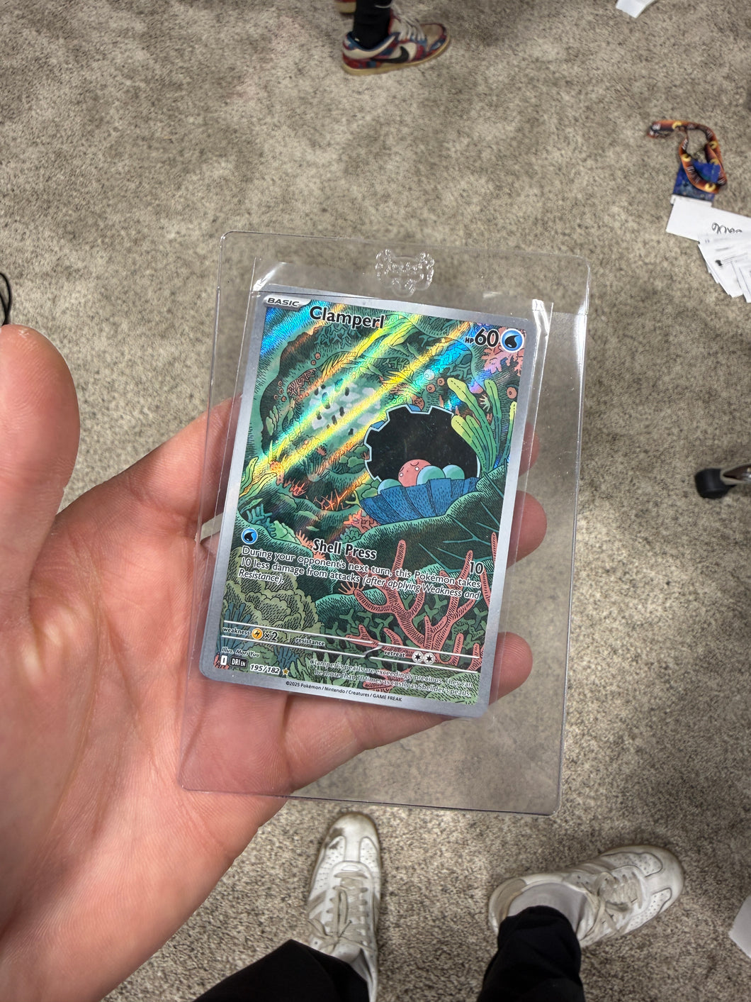 Clamperl - 102/098 - SV10: The Glory of Team Rocket (SV10)