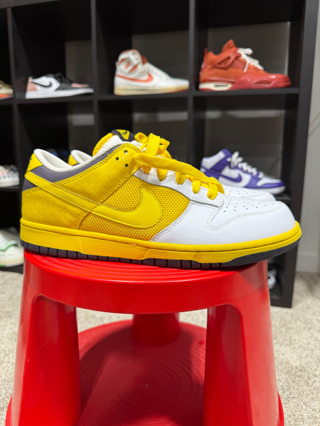 2008 Nike Dunk Low Yellow  Sz 10.5M/W12 No Box