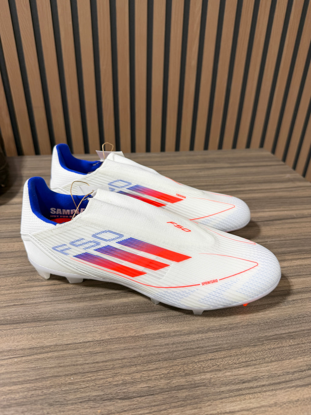 Adidas F50 Elite Laceless FG Football Boots Sz 9