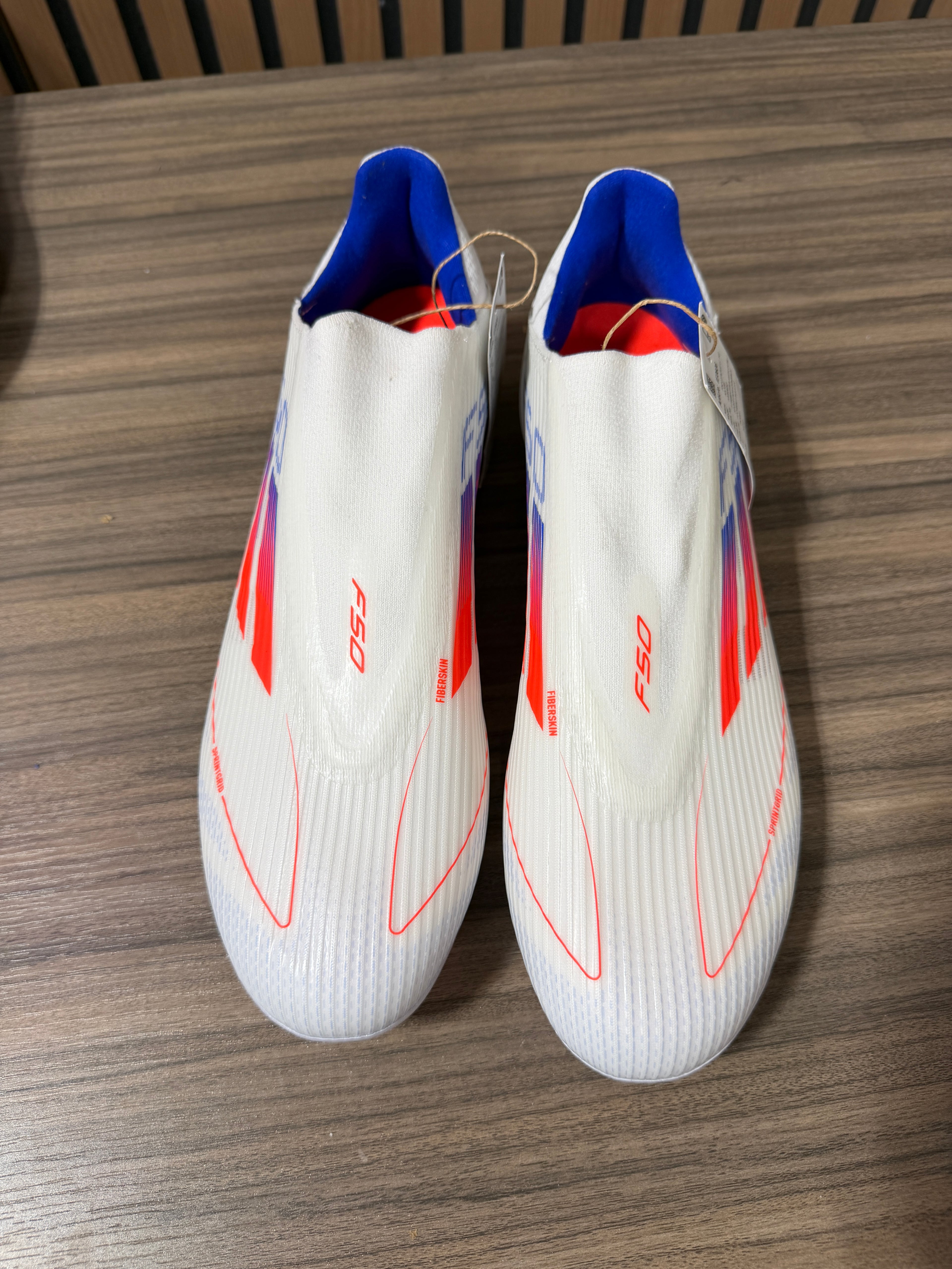 Adidas F50 Elite Laceless FG Football Boots Sz 9