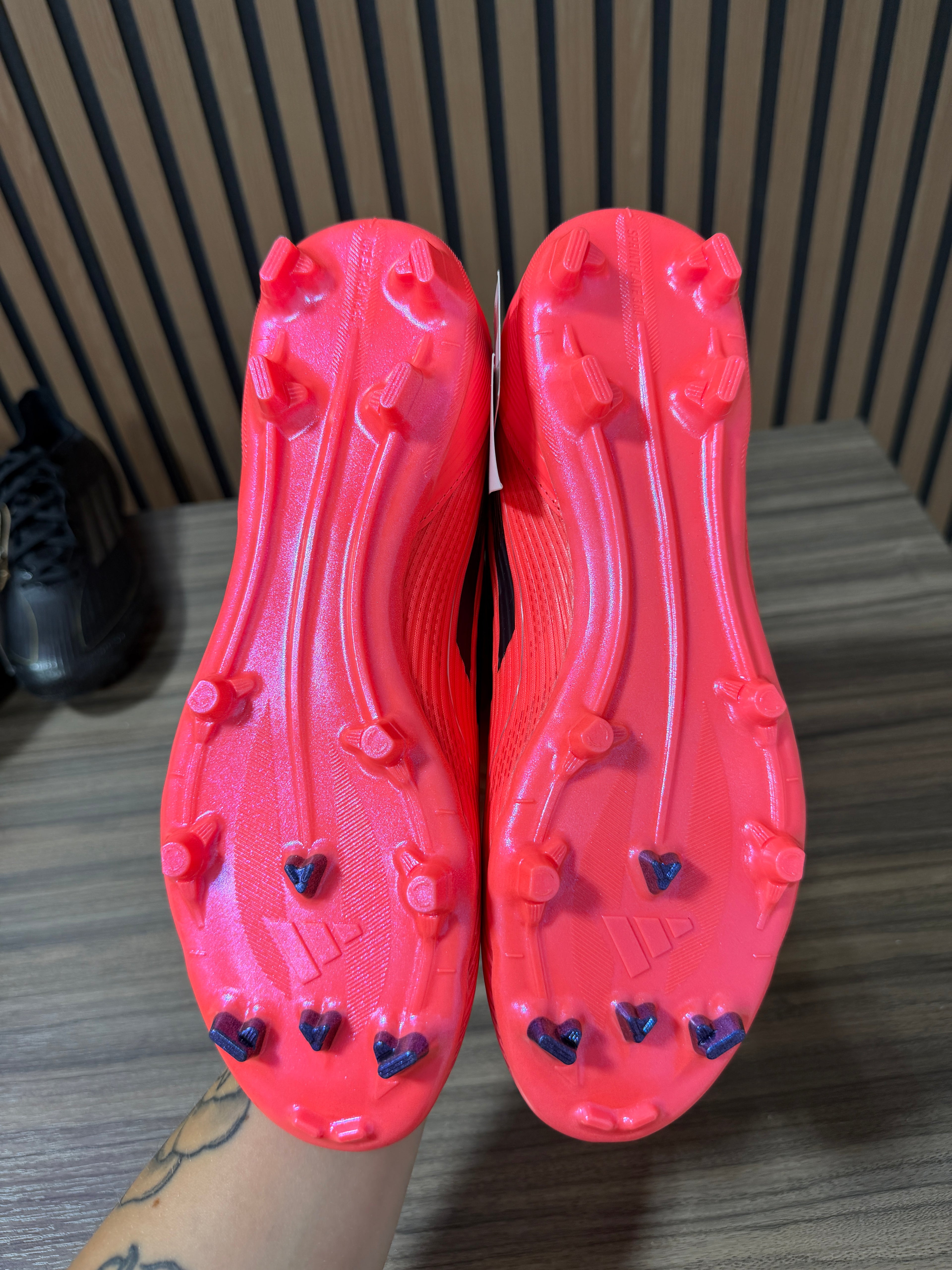 Adidas F50 League Laceless Firm/Multi-Ground Cleat Sz 9