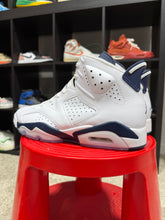 Load image into Gallery viewer, Air Jordan 6 Navy/White Sz 10.5 No Box
