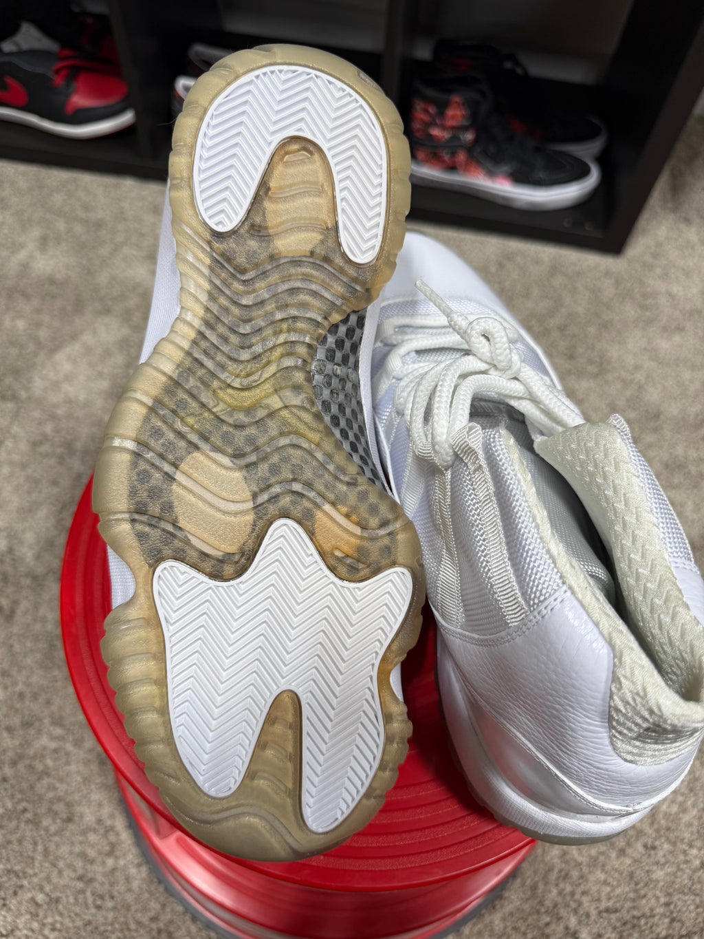 Air Jordan 11 Retro 'Silver Anniversary' Sz 10.5 No Box