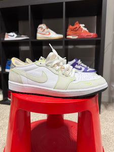 Jordan 1 Low Ghost Green Sz 10.5 No Box