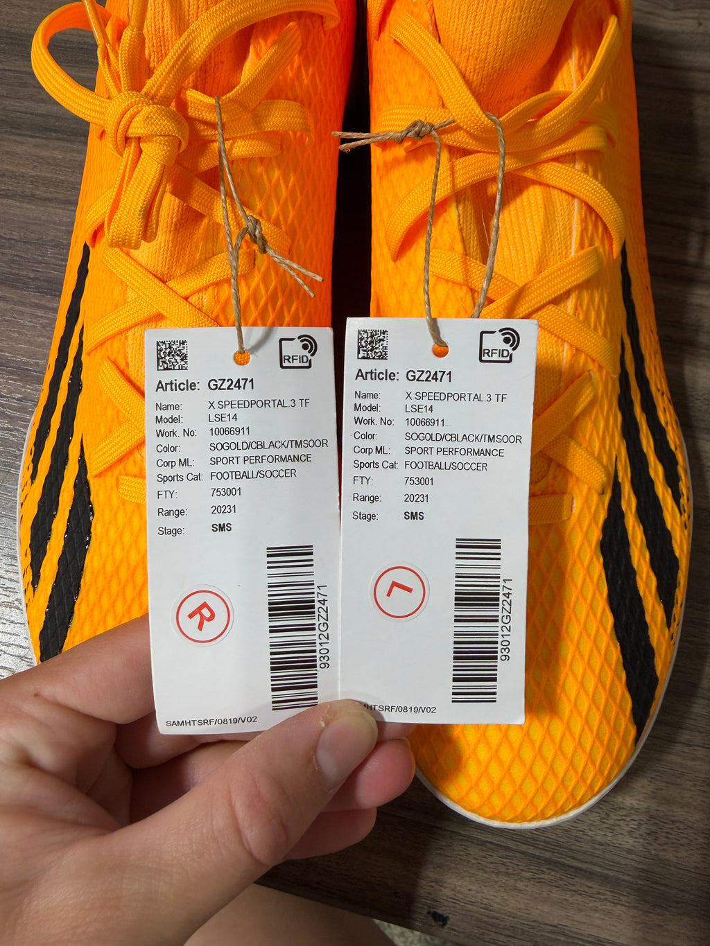 Adidas X Speedportal.3 TF Sz 9