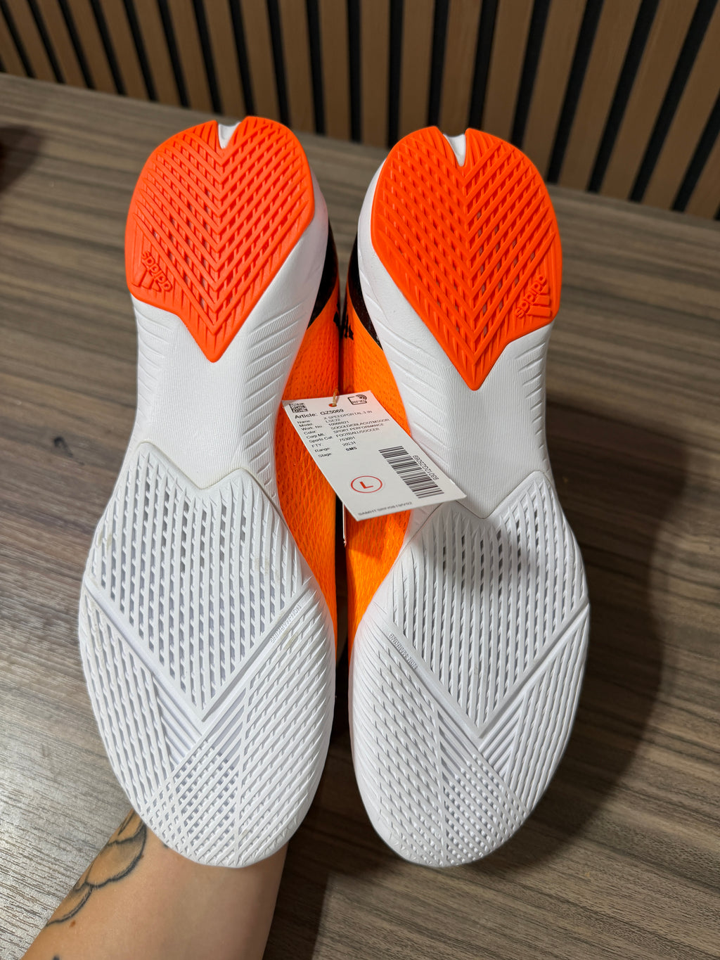 Adidas X Speedportal.3 Indoor Soccer Shoes Sz 9