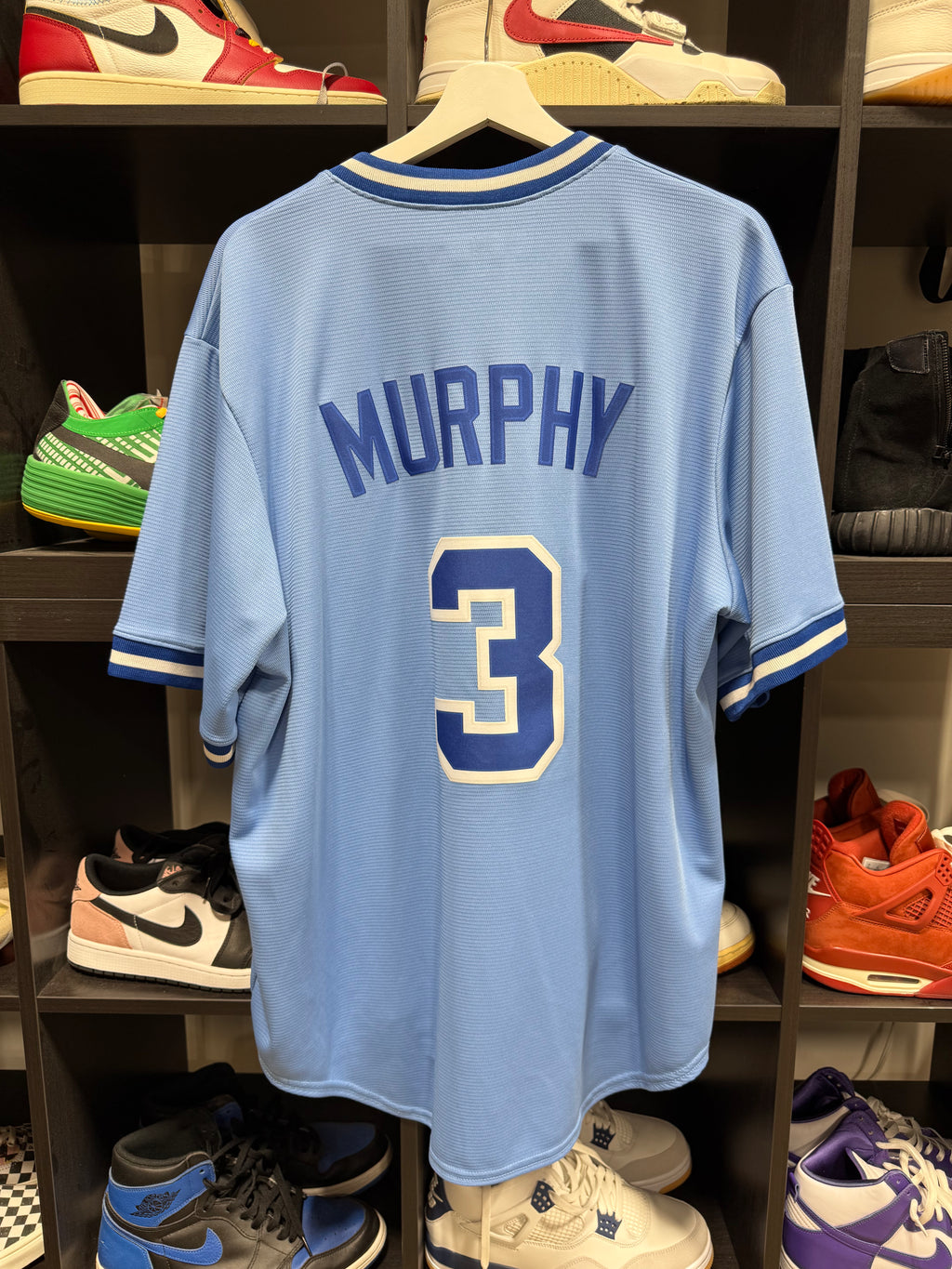 Nike Braves Jersey Blue/Murphy Sz XL