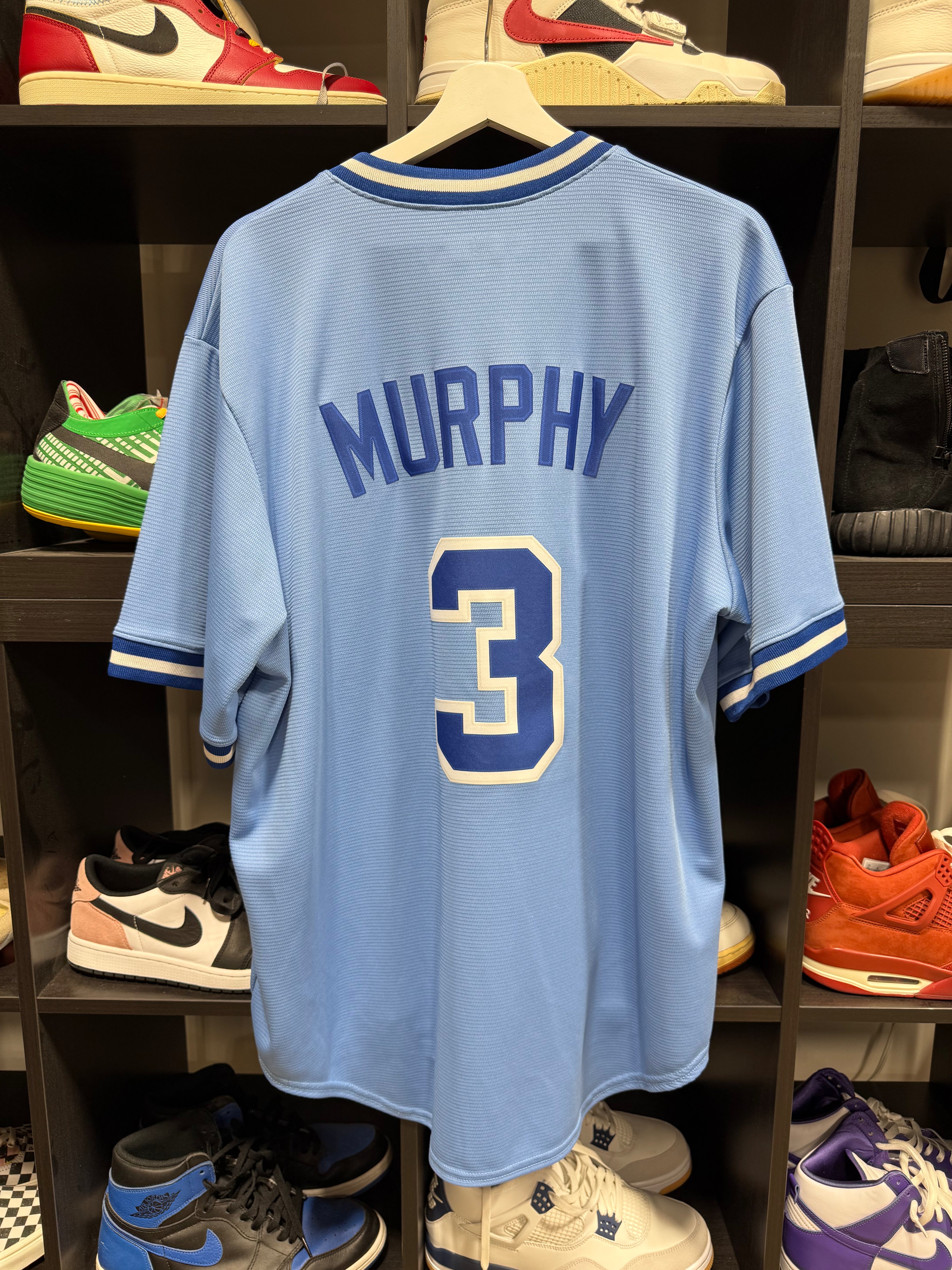 Nike Braves Jersey Blue/Murphy Sz XL