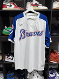 Nike Hank Aaron 44 Atlanta Braves Cooperstown Sz XL