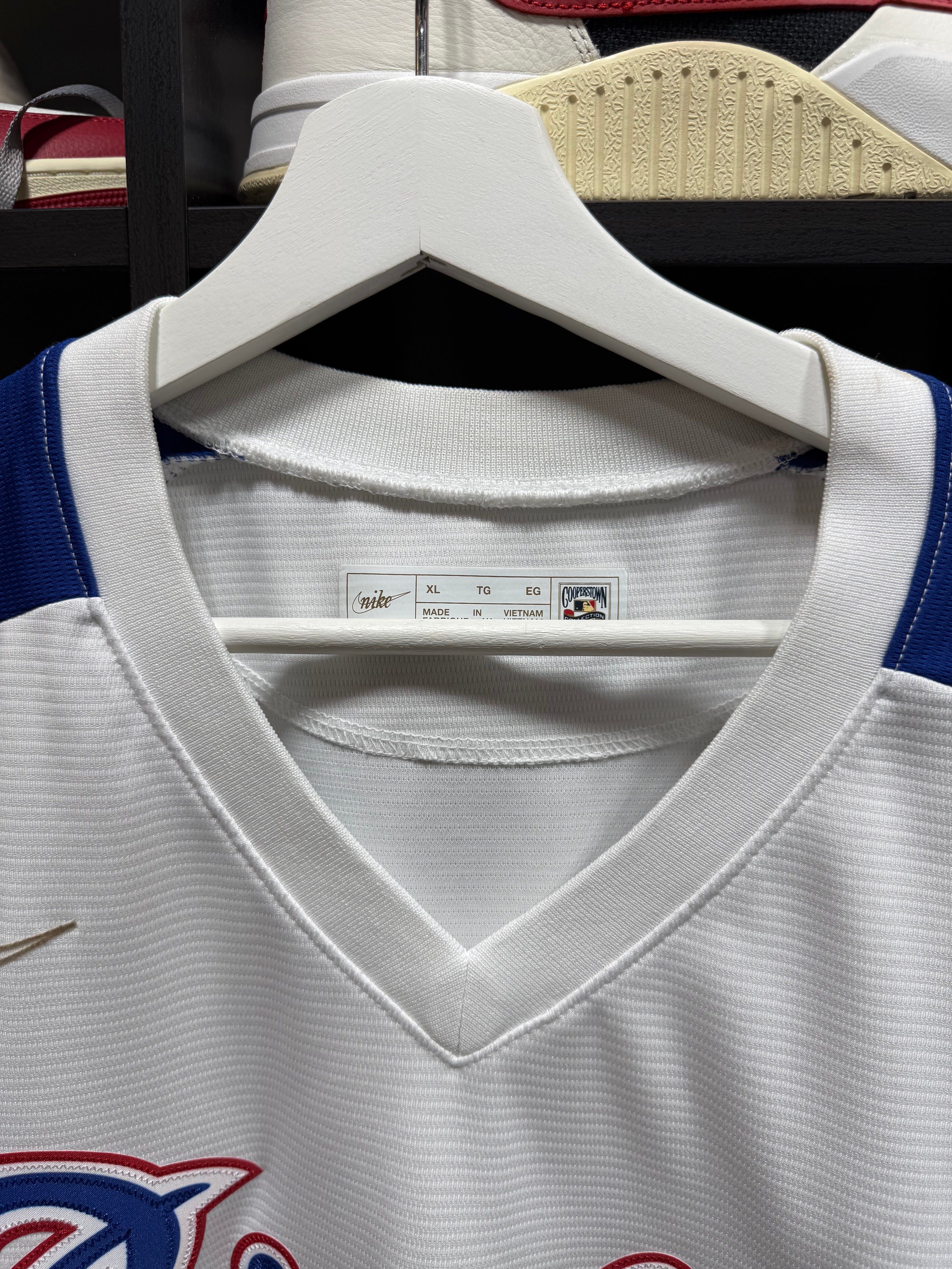 Nike Hank Aaron 44 Atlanta Braves Cooperstown Sz XL
